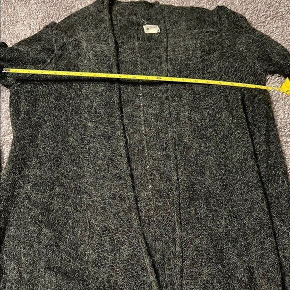 Converse Black Open-Front Cardigan - Picture 6 of 6